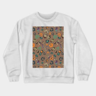 Animalier modern brown Crewneck Sweatshirt